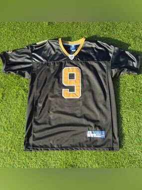 New Orleans Saints Drew Brees #9 Reebok NFL Onfield Jersey